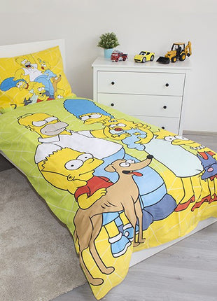 A Simpson család Family ágyneműhuzat 140×200cm, 70×90 cm