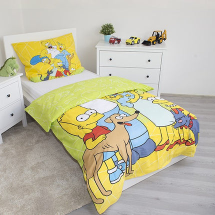A Simpson család Family ágyneműhuzat 140×200cm, 70×90 cm