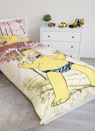 A Simpson család Beach ágyneműhuzat 140×200cm, 70×90 cm