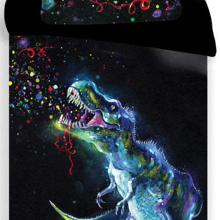 Dinoszaurusz Dark ágyneműhuzat 140×200cm, 70×90 cm