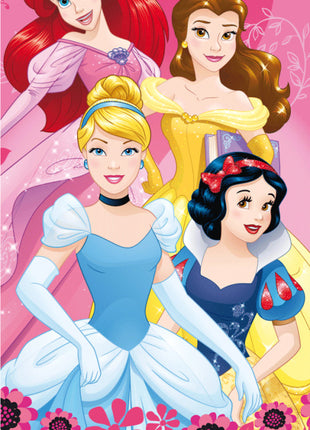 Disney Hercegnők Heart fürdőlepedő, strand törölköző 70x140cm