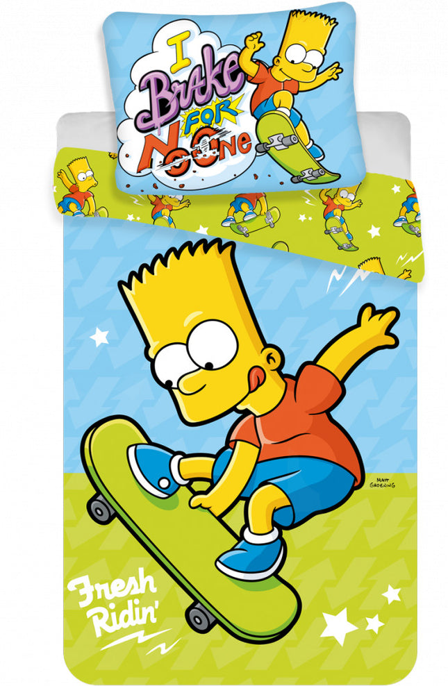 A Simpson család Brake ágyneműhuzat 140×200cm, 70×90 cm