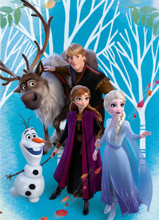Disney Jégvarázs Blue fürdőlepedő, strand törölköző 70x140cm