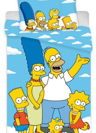 A Simpson család Clouds ágyneműhuzat 140×200cm, 70×90 cm