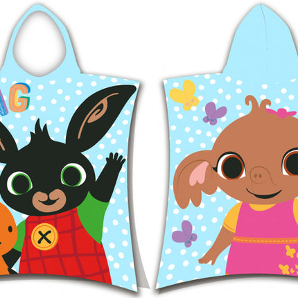 Bing Blue strand törölköző poncsó 50x115cm