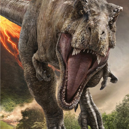 Jurassic World Volcano fürdőlepedő, strand törölköző 70x140cm