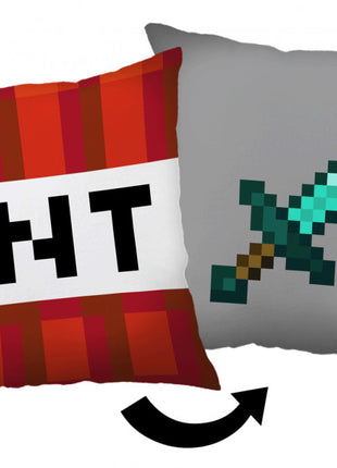 Minecraft TNT Sword párna, díszpárna 40 x 40 cm