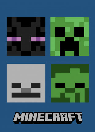 Minecraft Bad Mobs szuper puha polár takaró 100x150cm