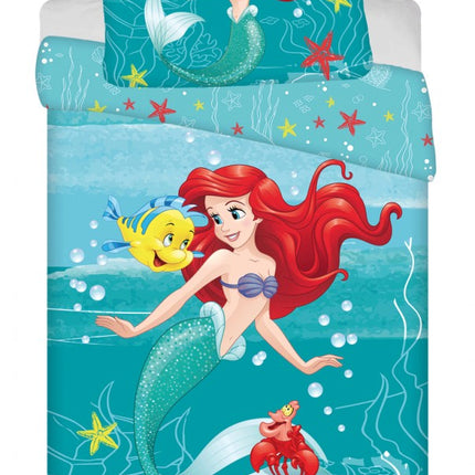 Disney Hercegnők Ariel Friends ágyneműhuzat 140×200cm, 70×90 cm