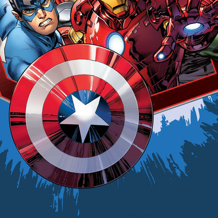 Bosszúállók Blue fürdőlepedő, strand törölköző 70x140cm