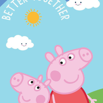 Peppa malac Together fürdőlepedő, strand törölköző 70x140cm