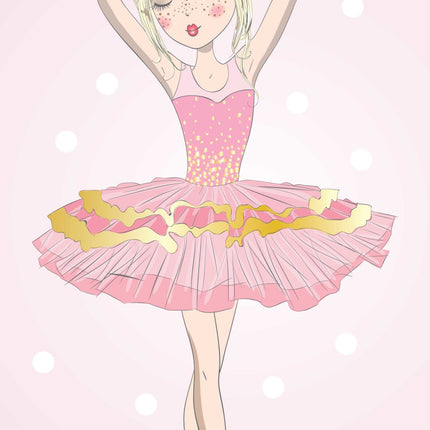 Balett, Balerina Dance fürdőlepedő, strand törölköző 70x140cm