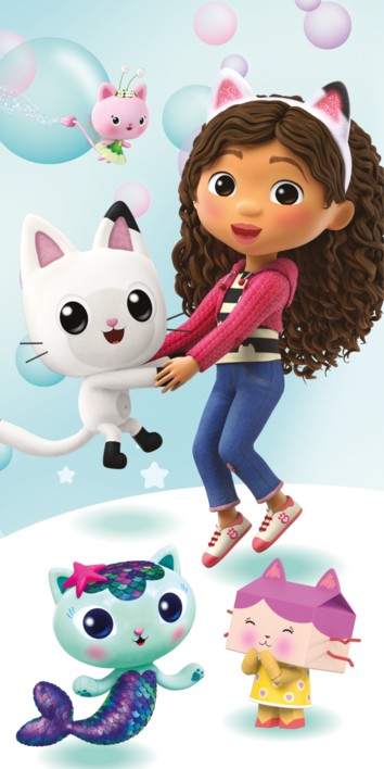 Gabi babaháza Bubbles fürdőlepedő, strand törölköző 70x140cm