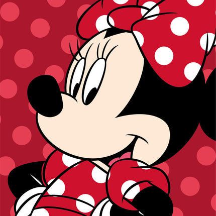 Disney Minnie Red mikroflanel takaró 100x150cm