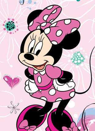Disney Minnie Pink Bow fürdőlepedő, strand törölköző 70x140cm