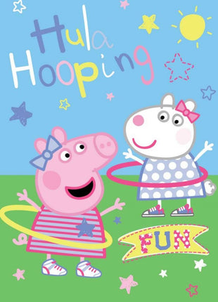 Peppa malac Hula Hooping polár takaró 100x150cm