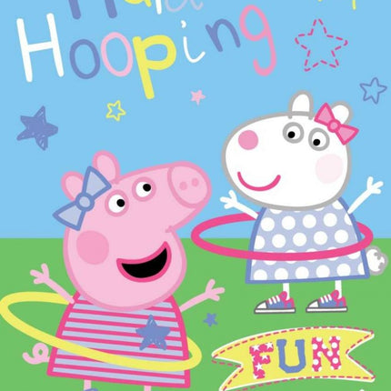 Peppa malac Hula Hooping polár takaró 100x150cm
