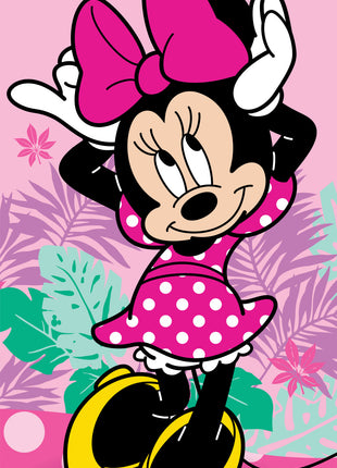 Disney Minnie Pretty in Pink fürdőlepedő, strand törölköző  70x140cm