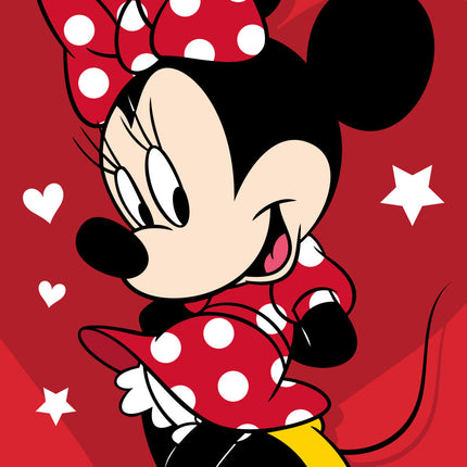 Disney Minnie Pretty in Red fürdőlepedő, strand törölköző  70x140cm