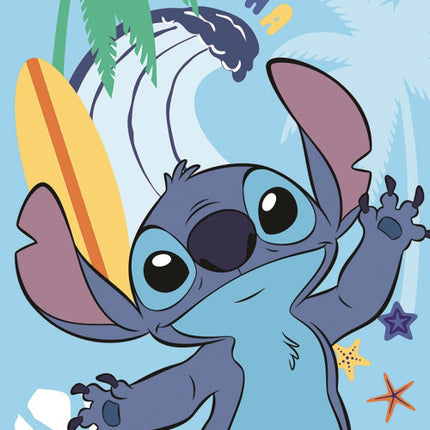 Disney Lilo és Stitch, A csillagkutya Summer fürdőlepedő, strand törölköző 70x140cm