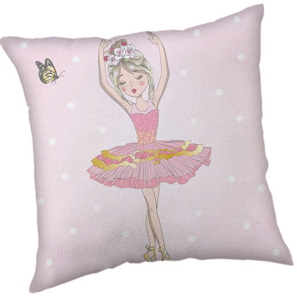 Balett, Balerina párna, díszpárna 40 x 40 cm