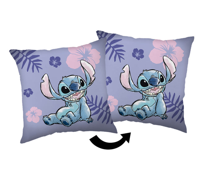 Disney Lilo és Stitch Blooming párna, díszpárna 35x35 cm