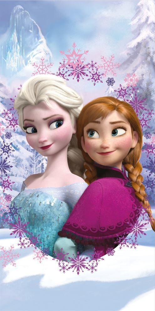 Disney Jégvarázs Frame fürdőlepedő, strand törölköző 70x140cm
