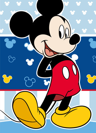 Disney Mickey Blue fürdőlepedő, strand törölköző 70x140cm