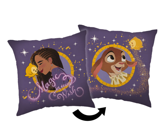 Disney Kívánság párna, díszpárna 35x35 cm