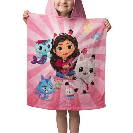 Gabi babaháza Guitar strand törölköző poncsó 50x115 cm