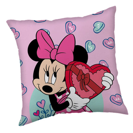 Disney Minnie Purple párna, díszpárna 40x40 cm