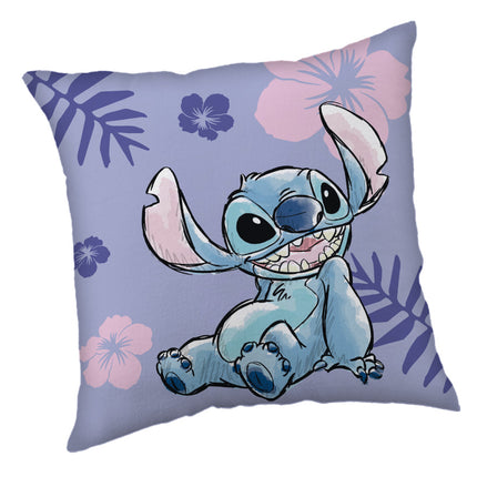 Disney Lilo és Stitch, A csillagkutya Ohana párnahuzat 40x40 cm Velúr