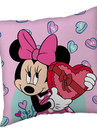 Disney Minnie Purple párnahuzat 40x40 cm Velúr