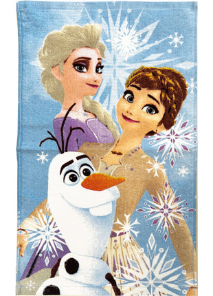 Disney Jégvarázs Olaf and the Sisters kéztörlő, arctörlő, törölköző 30x50cm