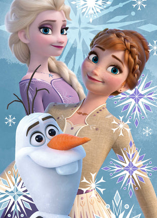 Disney Jégvarázs Olaf and the Sisters kéztörlő, arctörlő, törölköző 30x50cm
