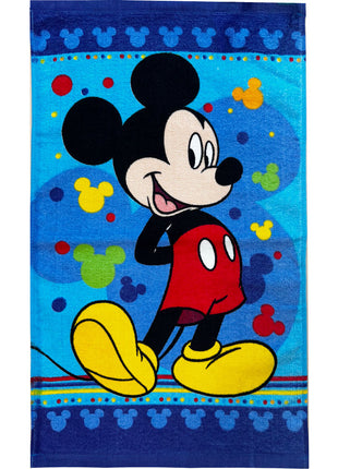 Disney Mickey Cheerful Pose kéztörlő, arctörlő, törölköző 30x50cm