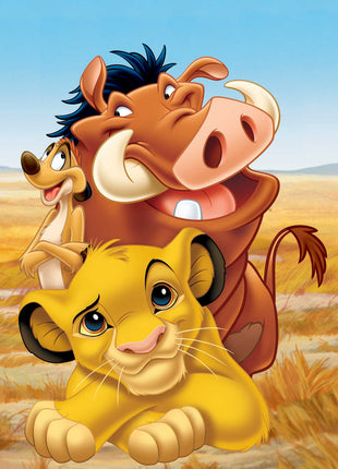 Disney Az Oroszlánkirály Pride Lands Trio kéztörlő, arctörlő, törölköző 30x50 cm