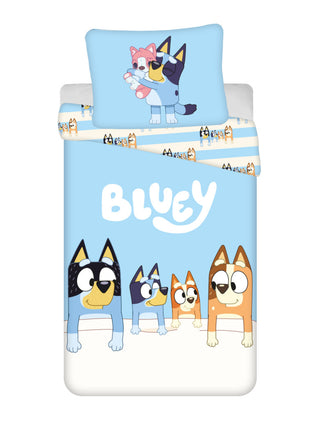 Bluey Family ágyneműhuzat 140×200cm, 70x90 cm