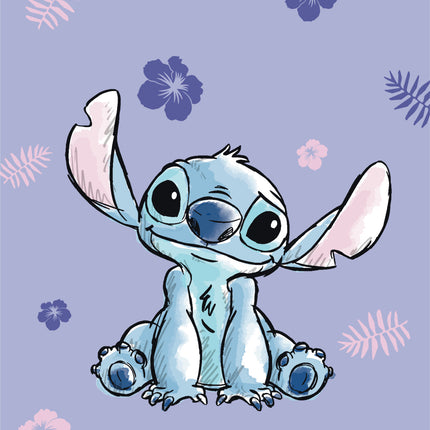 Disney Lilo és Stitch, A csillagkutya Blooming mikroflanel takaró 100x150cm