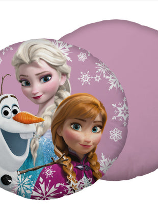 Disney Jégvarázs Pink formapárna, díszpárna 35 cm