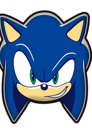 Sonic a sündisznó Smirk formapárna, díszpárna 29x35 cm