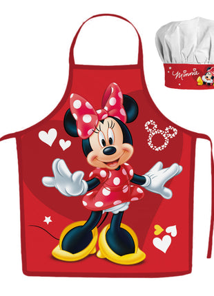 Disney Minnie Red Hearts gyerek kötény 2 darabos szett