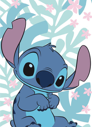 Disney Lilo és Stitch, A csillagkutya Palm Leaves fürdőlepedő, strand törölköző 70x140cm