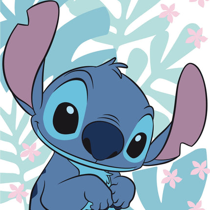 Disney Lilo és Stitch, A csillagkutya Palm Leaves fürdőlepedő, strand törölköző 70x140cm