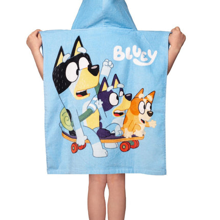 Bluey Skate strand törölköző poncsó 50x115cm