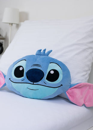 Disney Lilo és Stitch, A csillagkutya Blue 3D formapárna, díszpárna 35 cm