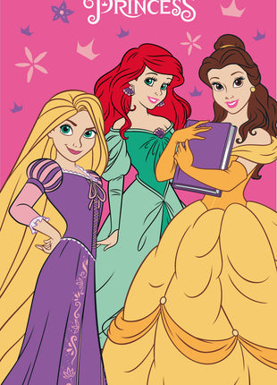 Disney Hercegnők Charm kéztörlő arctörlő, törölköző 30x50cm