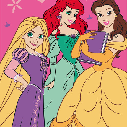 Disney Hercegnők Charm kéztörlő arctörlő, törölköző 30x50cm