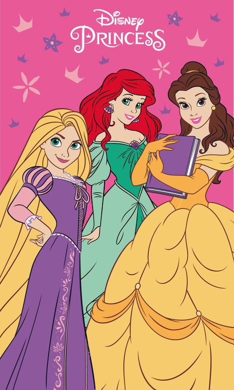 Disney Hercegnők Charm kéztörlő arctörlő, törölköző 30x50cm