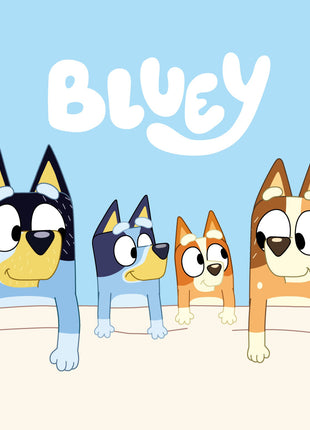 Bluey Cozy kéztörlő, arctörlő, törölköző 30x30cm
